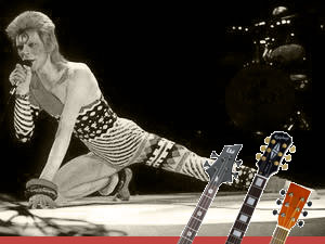David Bowie chords and tabs for bass and guitar
