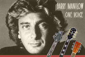 Barry Manilow chords and tabs for bass and guitar