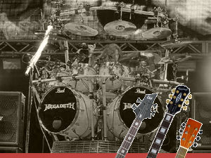 play Megadeth songs on guitar with these tabs and chords