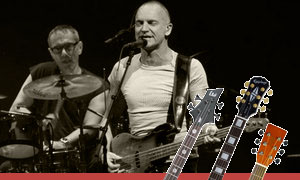 Sting chords and tabs for bass and guitar