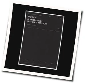 It's Not Living If It's Not With You (Ver2) Tab by The 1975
