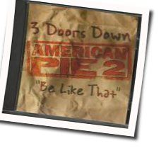 Be Like That Acoustic Tab by 3 Doors Down
