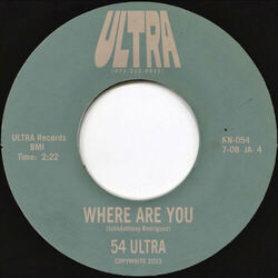 Where Are You Bass Tab by 54 Ultra