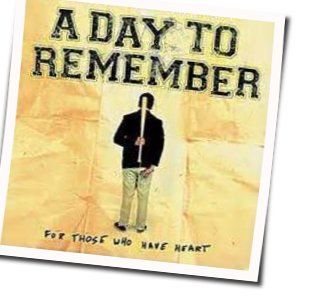 The Price We Pay Tab by A Day To Remember