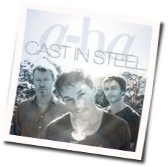 A-ha chords for Cast in steel