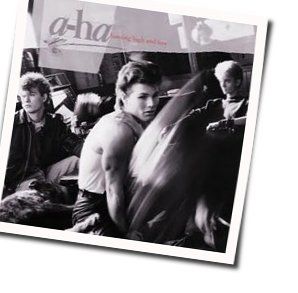 A-ha chords for Here i stand and face the rain