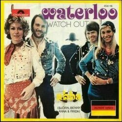 Waterloo German Version Chords by ABBA