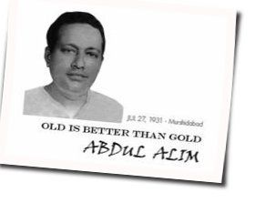 Porer Jaiga Porer Jomin Chords by Abdul Alim
