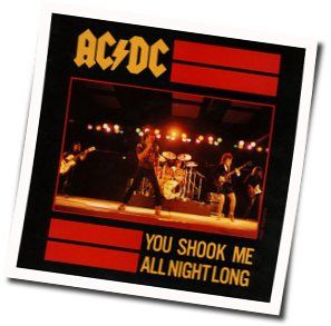 Shook Me All Night Long Chords by AC/DC