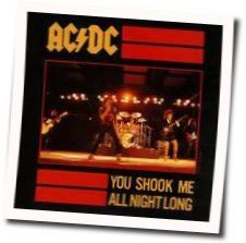 You Shook Me All Night Long  Tab by AC/DC