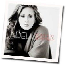 Don't You Remember  Chords by Adele