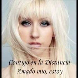 Contigo A La Distancia  by Christina Aguilera