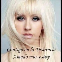 Contigo A La Distancia  Chords by Christina Aguilera