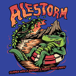 Flipped With A Sausage Chords by Alestorm