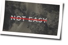Not Easy Chords by Alex Da Kid