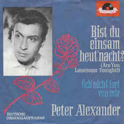 Bist Du Einsam Heut Nacht Chords by Peter Alexander