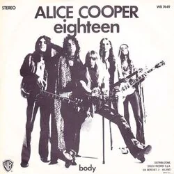 Eighteen Tab by Alice Cooper
