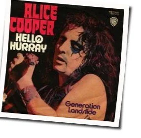 Generation Landslide Chords by Alice Cooper