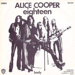 I'm Eighteen  Tab by Alice Cooper