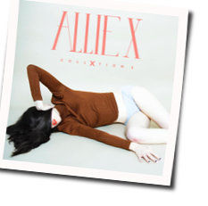 Allie X chords for All the rage