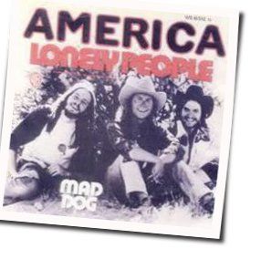 Lonely People  Chords by America