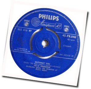 Without You Chords by Julie Andrews