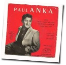 Tell Me That You Love Me Chords by Paul Anka
