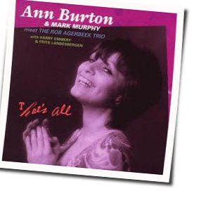 All Too Soon Chords by Ann Burton