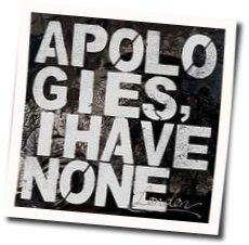 The 26 Chords by Apologies, I Have None