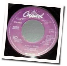 Tonite Chords by April Wine