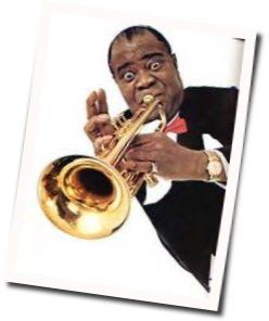 A Kiss To Build A Dream On Tab by Louis Armstrong