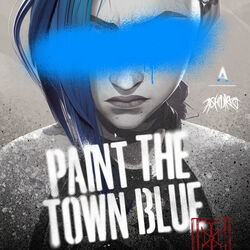 Paint The Town Blue Bass tabs by Ashnikko