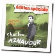 Sa Jeunesse Chords by Charles Aznavour