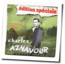 Sa Jeunesse Chords by Charles Aznavour
