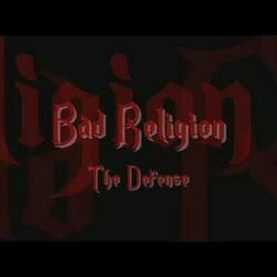 The Defence Chords by Bad Religion