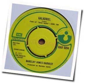 Galadriel Chords by Barclay James Harvest