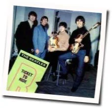 Ticket To Ride (Ver2) Chords by The Beatles