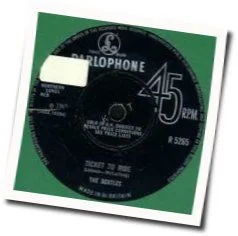 Ticket To Ride Chords by The Beatles