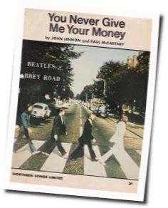 You Never Give Me Tab by The Beatles