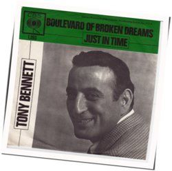 Just In Time Chords by Tony Bennett
