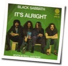 It's Alright Chords by Black Sabbath