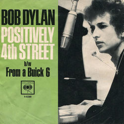 Positively 4th Street Chords by Bob Dylan