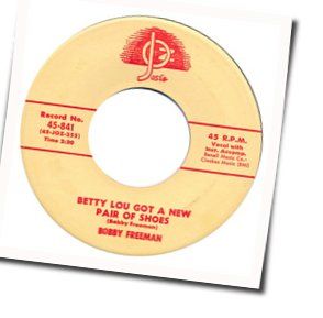 Betty Lou Got A New Pair Of Shoes Chords by Bobby Freeman