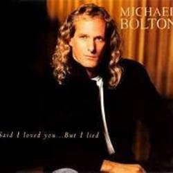 I Said I Love You But I Lied Ukulele Chords by Michael Bolton