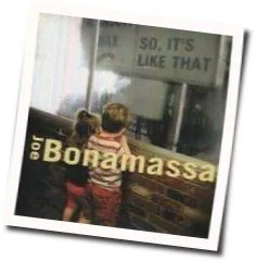 So It's Like That Tab by Joe Bonamassa