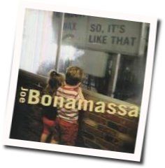So It's Like That Tab by Joe Bonamassa