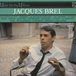 Jacques Brel chords for Les singes