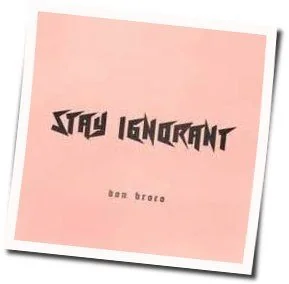 Stay Ignorant Chords by Don Broco