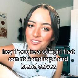 This Cowgirl Wears Lipstick Chords by Caroline Grace