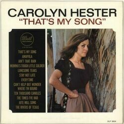 Mommas Tough Little Soldier Chords by Carolyn Hester